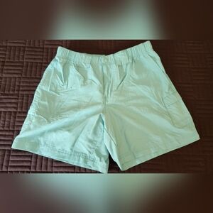 Columbia Women’s Athletic Elastic-Waist Shorts - Mint Green